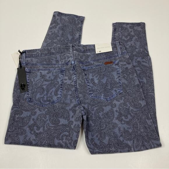 Joe's Jeans | Brocade Faded Azul The High Water Skinny Jeans Womens 30 - Picture 6 of 8